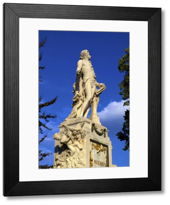 Framed Print : Statue of Wolfgang Amadeus Mozart, Vienna, Austria, Europe Framed Print : Statue of Wolfgang Amadeus Mozart, Vienna, Austria, Europe