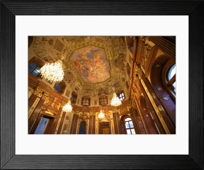 Framed Print : Interior of Belvedere Palace, UNESCO World Heritage Site, Vienna, Austria, Europe Framed Print : Interior of Belvedere Palace, UNESCO World Heritage Site, Vienna, Austria, Europe
