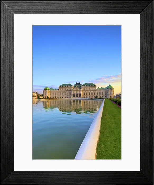 Framed Print : Belvedere, UNESCO World Heritage Site, Vienna, Austria, Europe Framed Print : Belvedere, UNESCO World Heritage Site, Vienna, Austria, Europe