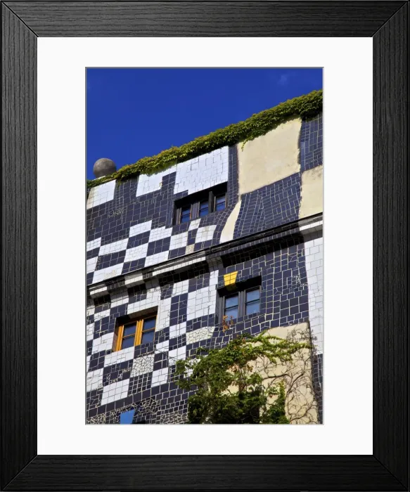 Framed Print : Kunsthaus Wien Hundertwasser Museum, Vienna, Austria, Europe Framed Print : Kunsthaus Wien Hundertwasser Museum, Vienna, Austria, Europe