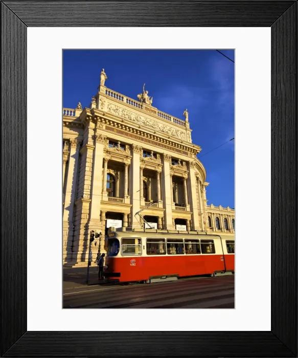 Framed Print : Imperial Court Theatre, Vienna, Austria, Europe