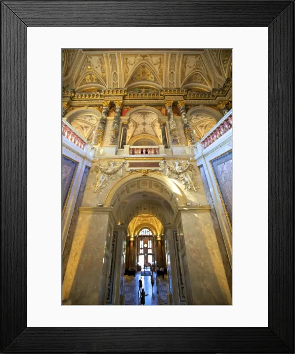 Framed Print : Entrance to Museum of Art History, Vienna, Austria, Europe Framed Print : Entrance to Museum of Art History, Vienna, Austria, Europe