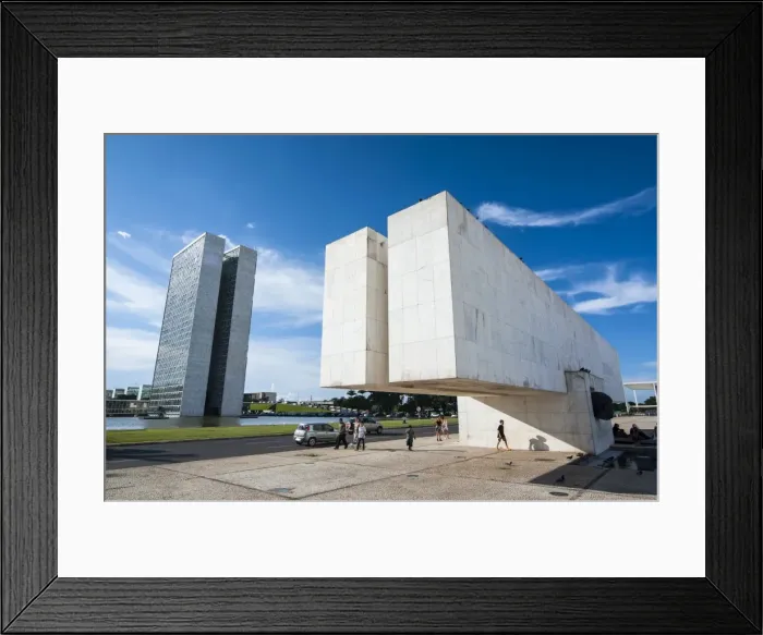 Framed Print : Juscelino Kubitschek Monument at the Square of the Three Powers, Brasilia, Brazil, South America Framed Print : Juscelino Kubitschek Monument at the Square of the Three Powers, Brasilia, Brazil, South America