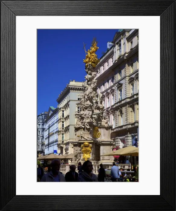 Framed Print : Plague Column, Graben, Vienna, Austria, Europe Framed Print : Plague Column, Graben, Vienna, Austria, Europe