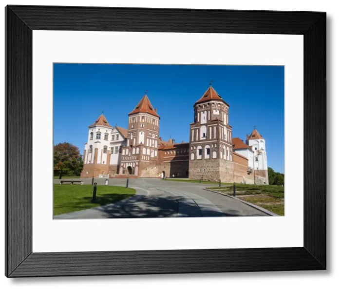 Framed Print : Mir Castle, UNESCO World Heritage Site, Belarus, Europe Framed Print : Mir Castle, UNESCO World Heritage Site, Belarus, Europe