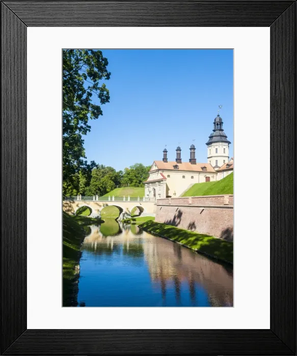 Framed Print : Nesvizh Castle, UNESCO World Heritage Site, Belarus, Europe