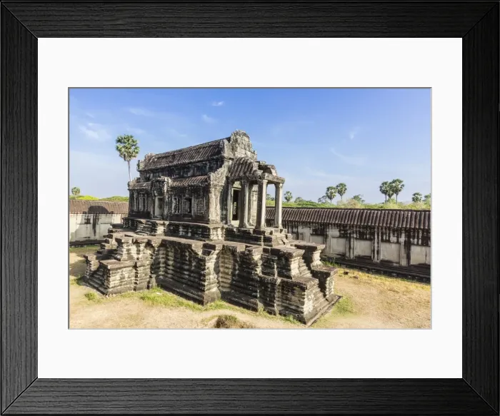 Framed Print : Raised terrace at Angkor Wat, Angkor, UNESCO World Heritage Site, Siem Reap Province, Cambodia, Indochina, Southeast Asia, Asia Framed Print : Raised terrace at Angkor Wat, Angkor, UNESCO World Heritage Site, Siem Reap Province, Cambodia, Indochina, Southeast Asia, Asia