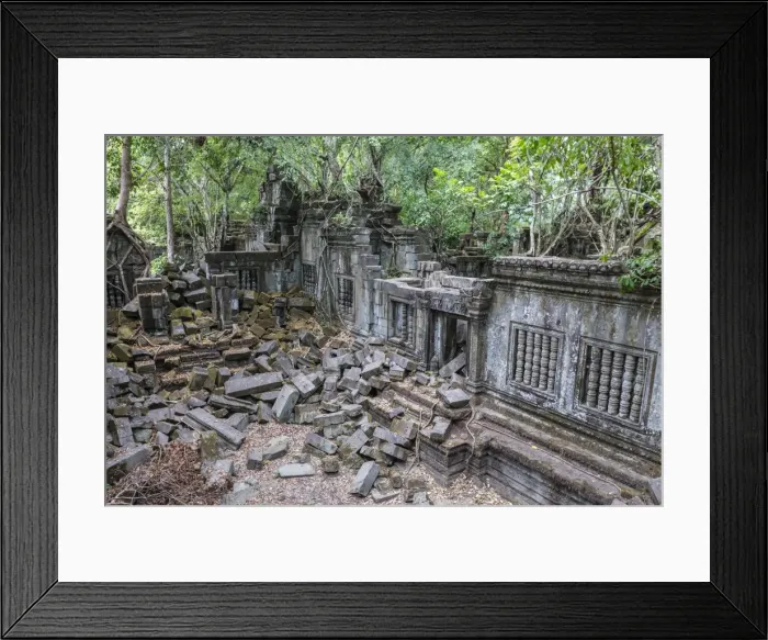 Framed Print : Beng Mealea Temple, overgrown and falling down, Angkor, UNESCO World Heritage Site, Siem Reap Province, Cambodia, Indochina, Southeast Asia, Asia Framed Print : Beng Mealea Temple, overgrown and falling down, Angkor, UNESCO World Heritage Site, Siem Reap Province, Cambodia, Indochina, Southeast Asia, Asia