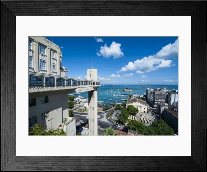 Framed Print : Lacerda Lift in the Pelourinho, UNESCO World Heritage Site, Salvador da Bahia, Bahia, Brazil, South America Framed Print : Lacerda Lift in the Pelourinho, UNESCO World Heritage Site, Salvador da Bahia, Bahia, Brazil, South America