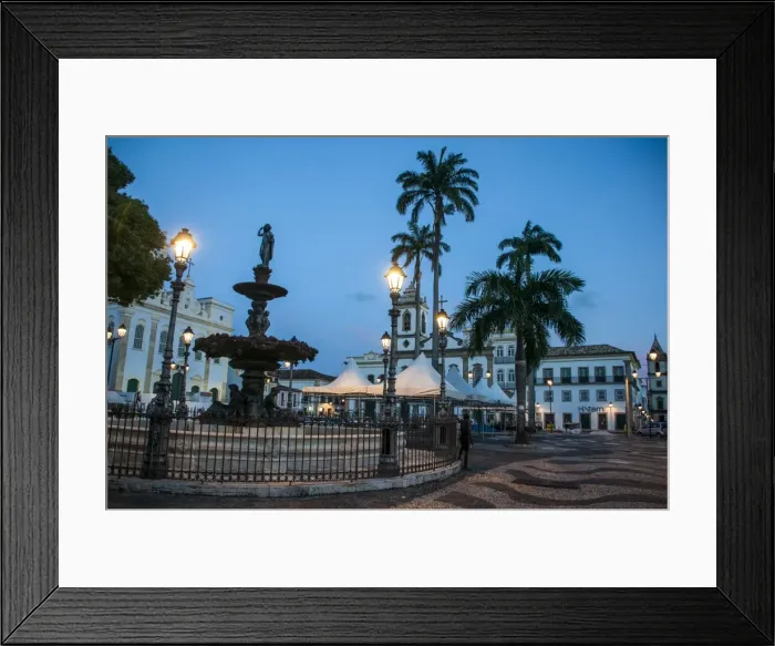 Framed Print : Nightshoot of the 16 do Novembro Square, Pelourinho, UNESCO World Heritage Site, Salvador da Bahia, Bahia, Brazil, South America Framed Print : Nightshoot of the 16 do Novembro Square, Pelourinho, UNESCO World Heritage Site, Salvador da Bahia, Bahia, Brazil, South America