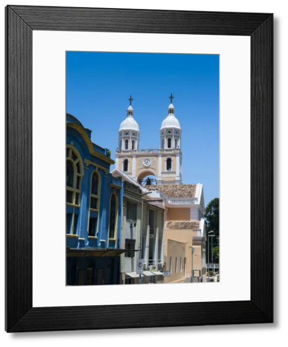 Framed Print : Colonial buildings in Florianopolis, Santa Catarina State, Brazil, South America Framed Print : Colonial buildings in Florianopolis, Santa Catarina State, Brazil, South America