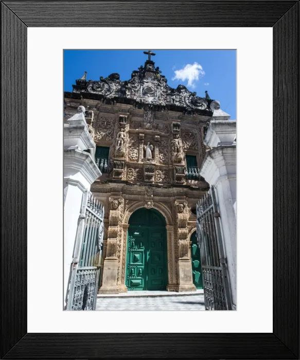 Framed Print : Ornamented gate of the Bonfirm church in the Pelourinho, UNESCO World Heritage Site, Salvador da Bahia, Bahia, Brazil, South America Framed Print : Ornamented gate of the Bonfirm church in the Pelourinho, UNESCO World Heritage Site, Salvador da Bahia, Bahia, Brazil, South America