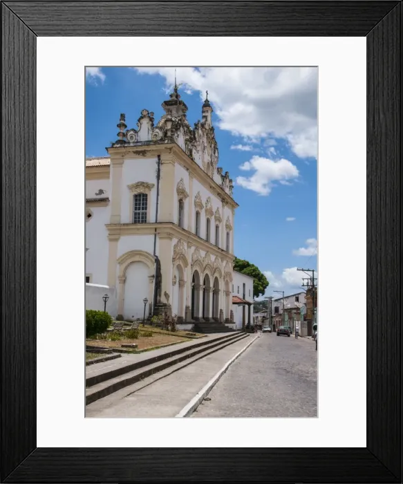 Framed Print : Colonial church of Nossa Senhora do Carmo in Cachoeira near Salvador da Bahia, Bahia, Brazil, South America Framed Print : Colonial church of Nossa Senhora do Carmo in Cachoeira near Salvador da Bahia, Bahia, Brazil, South America