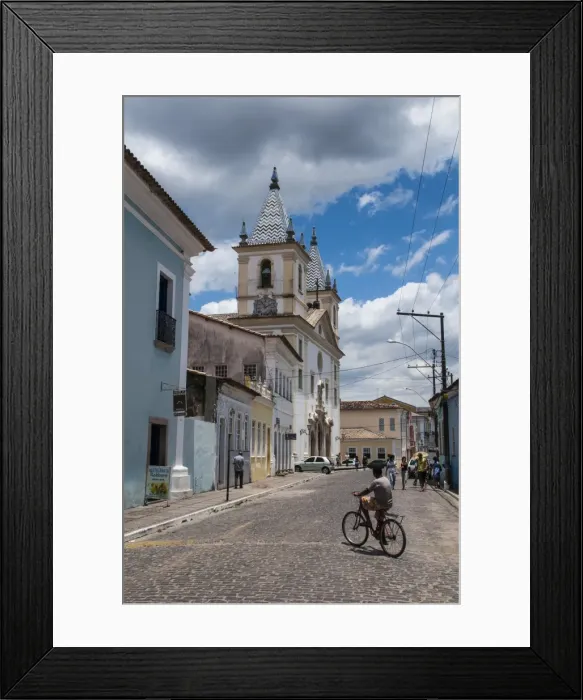 Framed Print : Historical center of Cachoeira near Salvador da Bahia, Bahia, Brazil, South America Framed Print : Historical center of Cachoeira near Salvador da Bahia, Bahia, Brazil, South America