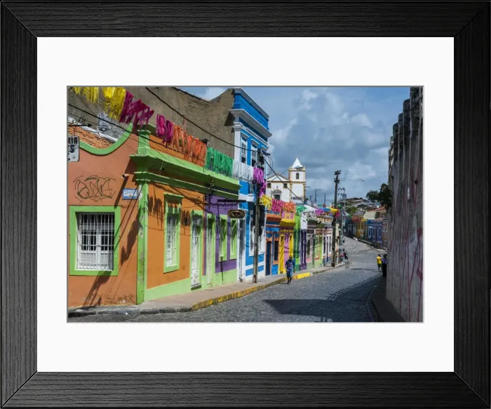 Framed Print : Olinda, UNESCO World Heritage Site, Pernambuco, Brazil, South America Framed Print : Olinda, UNESCO World Heritage Site, Pernambuco, Brazil, South America