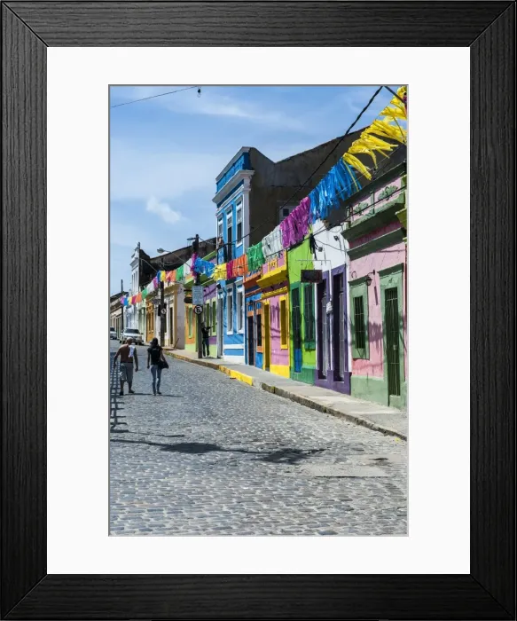 Framed Print : Olinda, UNESCO World Heritage Site, Pernambuco, Brazil, South America Framed Print : Olinda, UNESCO World Heritage Site, Pernambuco, Brazil, South America