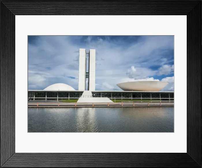 Framed Print : The Brazilian Congress, Brasilia, UNESCO World Heritage Site, Brazil, South America Framed Print : The Brazilian Congress, Brasilia, UNESCO World Heritage Site, Brazil, South America