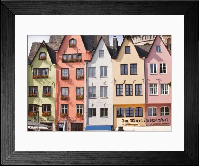 Framed Print : Fischmarkt in the old part of Cologne, North Rhine-Westphalia, Germany, Europe Framed Print : Fischmarkt in the old part of Cologne, North Rhine-Westphalia, Germany, Europe