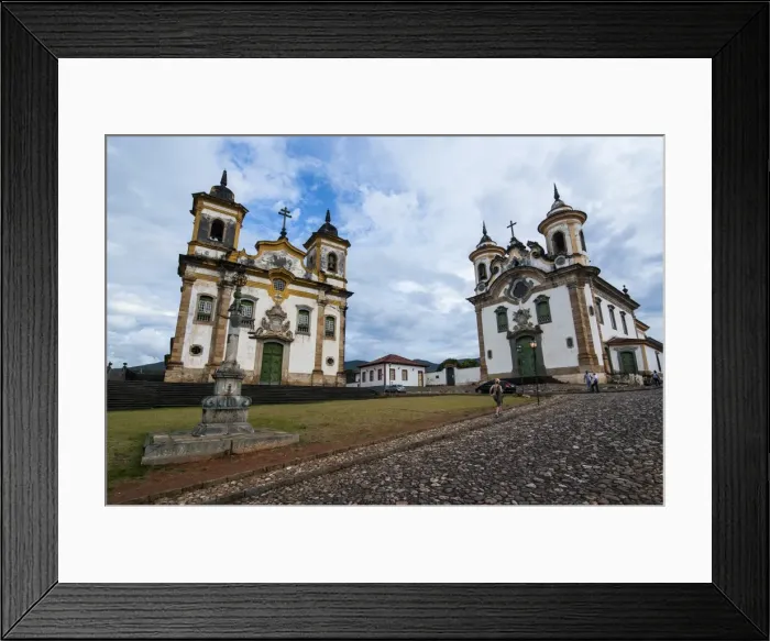 Framed Print : Our Lady of Carmo Church in historical Mariana, Minas Gerais, Brazil, South America Framed Print : Our Lady of Carmo Church in historical Mariana, Minas Gerais, Brazil, South America