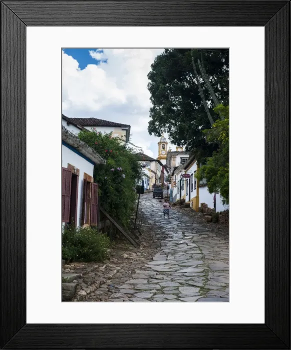 Framed Print : Historical mining town, Tiradentes, Minas Gerais, Brazil, South America Framed Print : Historical mining town, Tiradentes, Minas Gerais, Brazil, South America