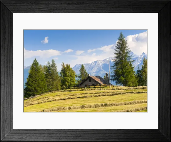 Framed Print : Grivola Mountain, Vetan, Aosta Valley, Italian Alps, Italy, Europe Framed Print : Grivola Mountain, Vetan, Aosta Valley, Italian Alps, Italy, Europe