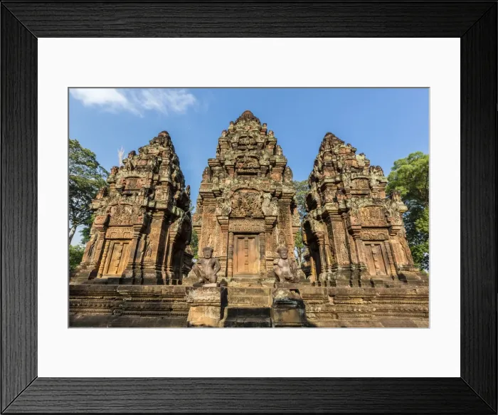 Framed Print : Banteay Srei Temple in Angkor, UNESCO World Heritage Site, Siem Reap Province, Cambodia, Indochina, Southeast Asia, Asia Framed Print : Banteay Srei Temple in Angkor, UNESCO World Heritage Site, Siem Reap Province, Cambodia, Indochina, Southeast Asia, Asia
