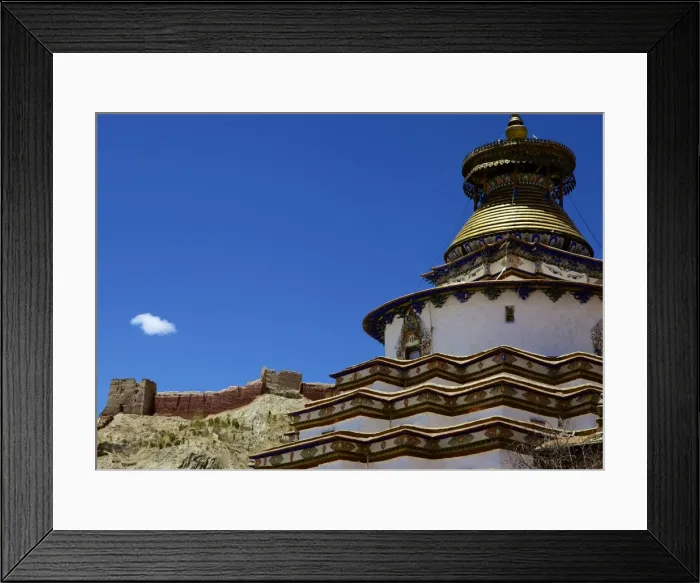 Framed Print : The Kumbum chorten (Stupa) in the Palcho Monastery at Gyantse, Tibet, China, Asia Framed Print : The Kumbum chorten (Stupa) in the Palcho Monastery at Gyantse, Tibet, China, Asia