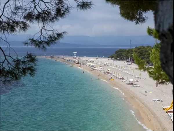 Bol, Ziatni Rat beach, Brac Island, Dalmatian Coast, Croatia, Europe