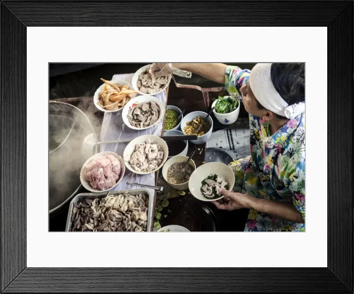 Framed Print : Taling Chan floating market, Bangkok, Thailand, Southeast Asia, Asia Framed Print : Taling Chan floating market, Bangkok, Thailand, Southeast Asia, Asia
