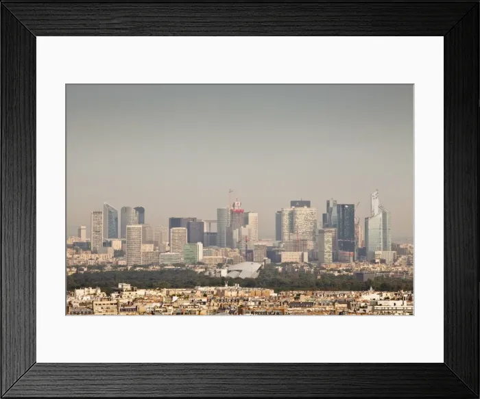 Framed Print : Skyscrapers in the La Defense district of Paris, France, Europe Framed Print : Skyscrapers in the La Defense district of Paris, France, Europe