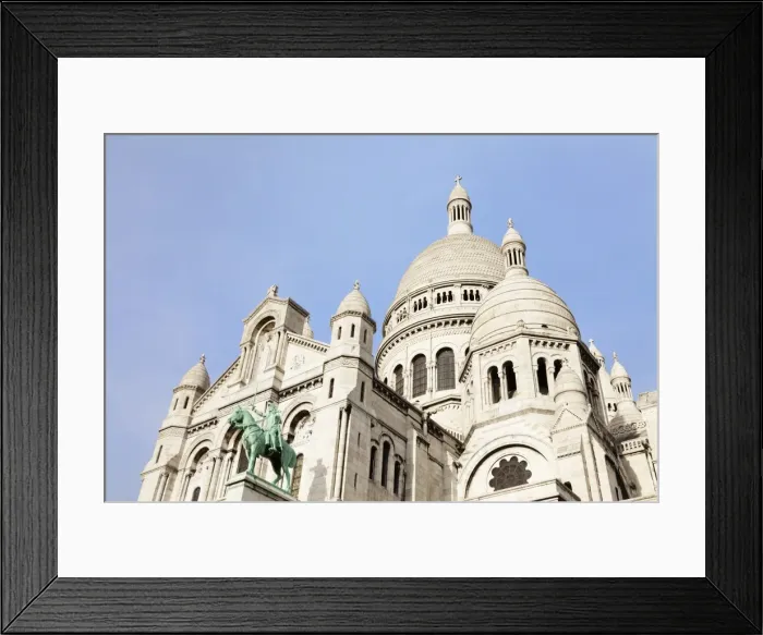 Framed Print : Basilica of Sacre Coeur, Montmartre, Paris, Ile de France, France, Europe Framed Print : Basilica of Sacre Coeur, Montmartre, Paris, Ile de France, France, Europe