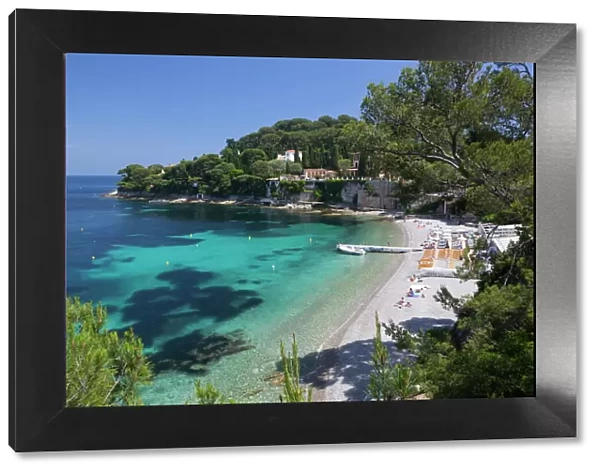 Paloma Beach, Saint-Jean-Cap-Ferrat, Provence-Alpes-Cote d Azur, Provence, France, Mediterranean, Europe