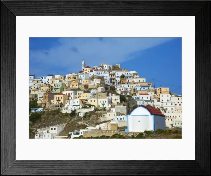 Framed Print : Olympos, Karpathos, Dodecanese, Greek Islands, Greece, Europe Framed Print : Olympos, Karpathos, Dodecanese, Greek Islands, Greece, Europe