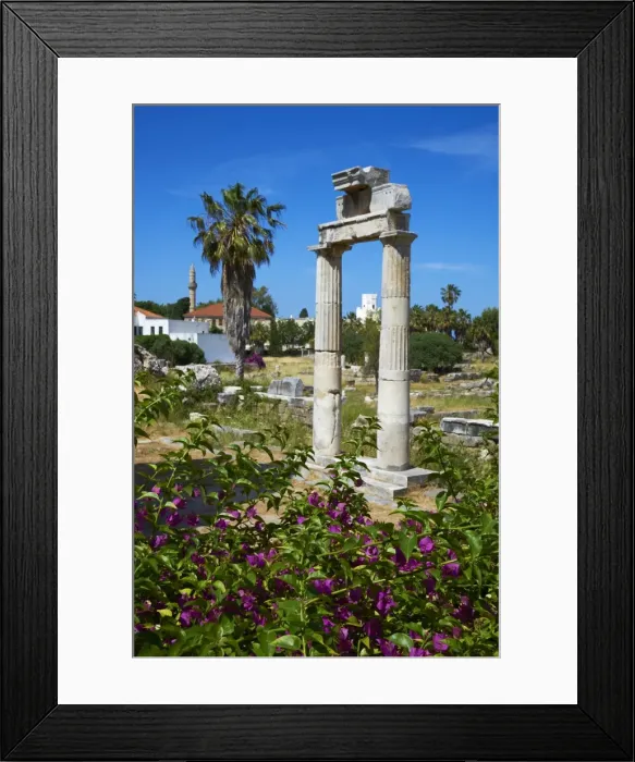 Framed Print : Agora, Kos City, Kos, Dodecanese, Greek Islands, Greece, Europe Framed Print : Agora, Kos City, Kos, Dodecanese, Greek Islands, Greece, Europe