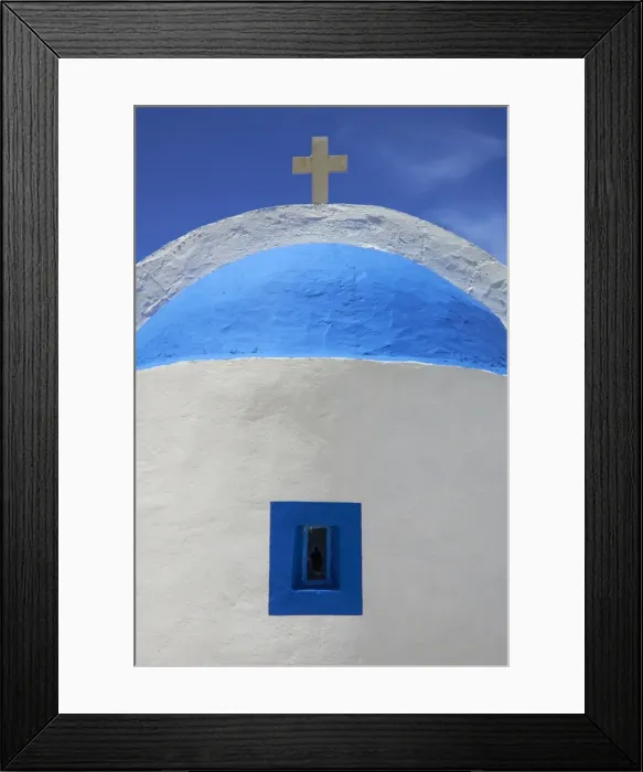 Framed Print : Agios Thelogos church, Kefalos Bay, Kos, Dodecanese, Greek Islands, Greece, Europe