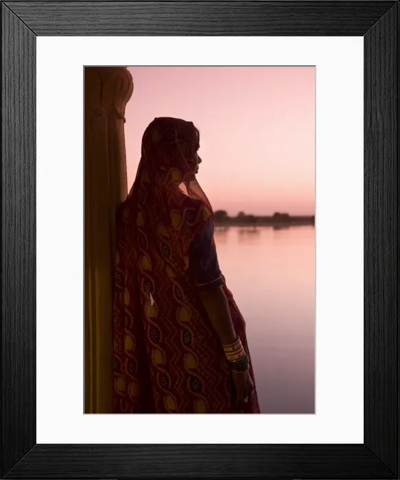 Framed Print : Woman In Traditional Dress, Jaisalmer, Western Rajasthan, India Framed Print : Woman In Traditional Dress, Jaisalmer, Western Rajasthan, India