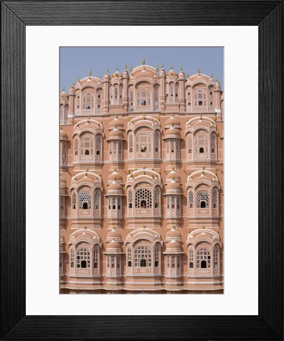 Framed Print : Palace of the Winds (Hawa Mahal), Jaipur, Rajasthan, India, Asia