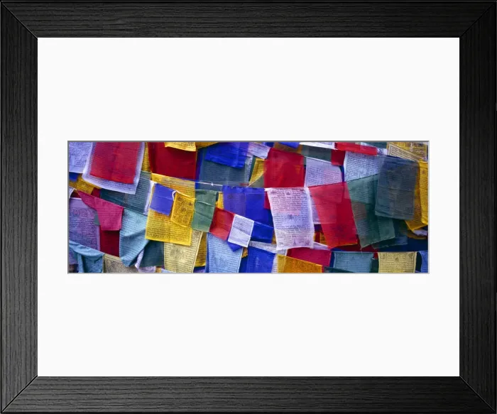 Framed Print : Prayer flags, Tashiding, Sikkim, Northern India, India, Asia Framed Print : Prayer flags, Tashiding, Sikkim, Northern India, India, Asia