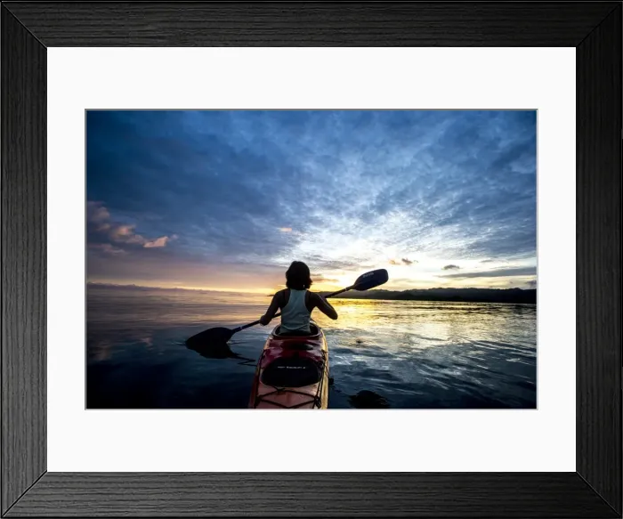 Framed Print : Sea Kayaking in Raja Ampat, West Papua, Indonesia, New Guinea, Southeast Asia, Asia Framed Print : Sea Kayaking in Raja Ampat, West Papua, Indonesia, New Guinea, Southeast Asia, Asia