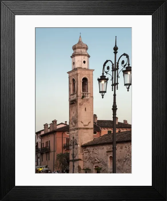 Framed Print : Evening, Lazise, Lake Garda, Italian Lakes, Lombardy, Italy, Europe Framed Print : Evening, Lazise, Lake Garda, Italian Lakes, Lombardy, Italy, Europe