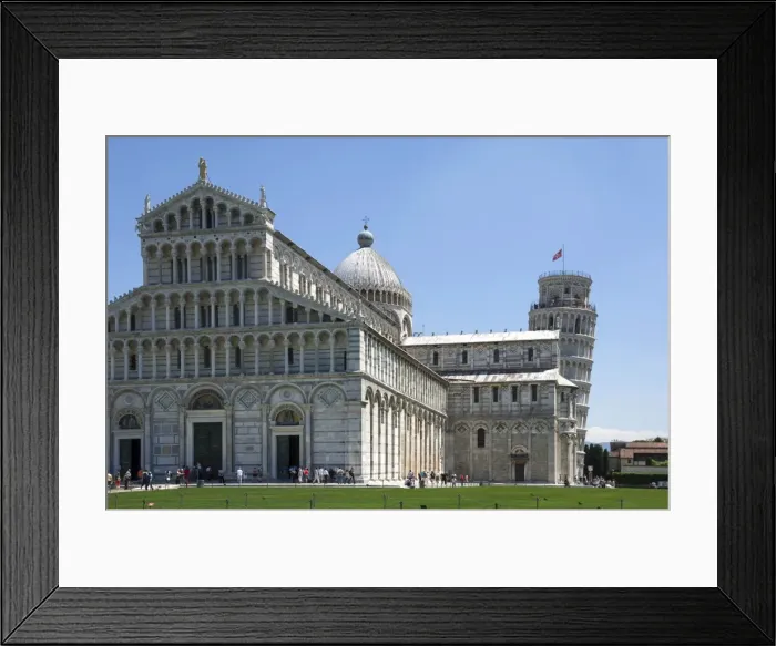 Framed Print : The Duomo and Leaning Tower, UNESCO World Heritage Site, Pisa, Tuscany, Italy, Europe Framed Print : The Duomo and Leaning Tower, UNESCO World Heritage Site, Pisa, Tuscany, Italy, Europe