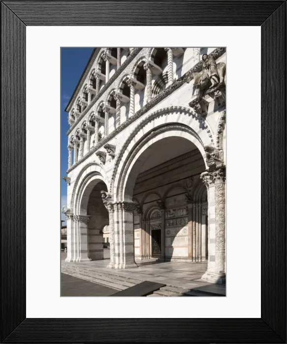 Framed Print : The Loggia entrance to San Giovanni, Lucca, Tuscany, Italy, Europe Framed Print : The Loggia entrance to San Giovanni, Lucca, Tuscany, Italy, Europe