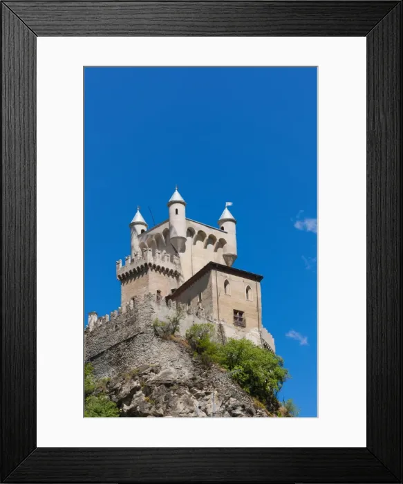 Framed Print : Saint-Pierre Castle, Saint Pierre, Aosta Valley, Italian Alps, Italy, Europe Framed Print : Saint-Pierre Castle, Saint Pierre, Aosta Valley, Italian Alps, Italy, Europe