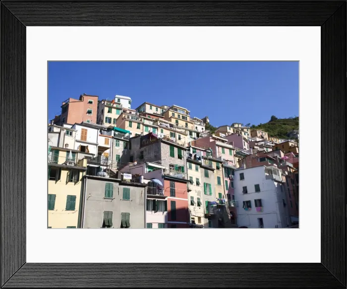 Framed Print : Colourful buildings at Riomaggiore, Cinque Terre, UNESCO World Heritage Site, Liguria, Italy, Europe Framed Print : Colourful buildings at Riomaggiore, Cinque Terre, UNESCO World Heritage Site, Liguria, Italy, Europe