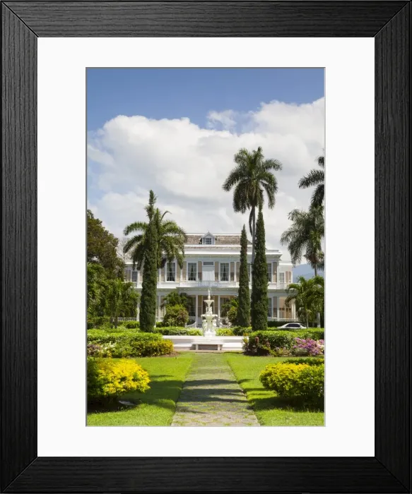 Framed Print : Devon House, Kingston, Jamaica, West Indies, Caribbean, Central America Framed Print : Devon House, Kingston, Jamaica, West Indies, Caribbean, Central America
