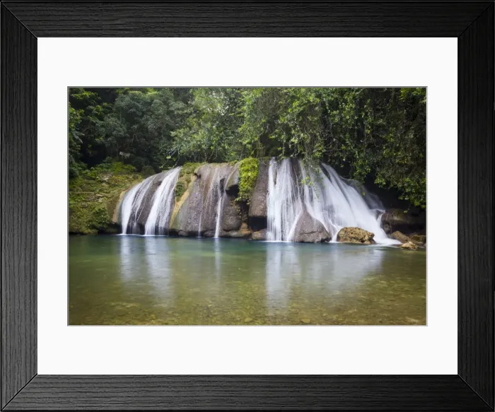 Framed Print : Reach Falls, Portland Parish, Jamaica, West Indies, Caribbean, Central America Framed Print : Reach Falls, Portland Parish, Jamaica, West Indies, Caribbean, Central America
