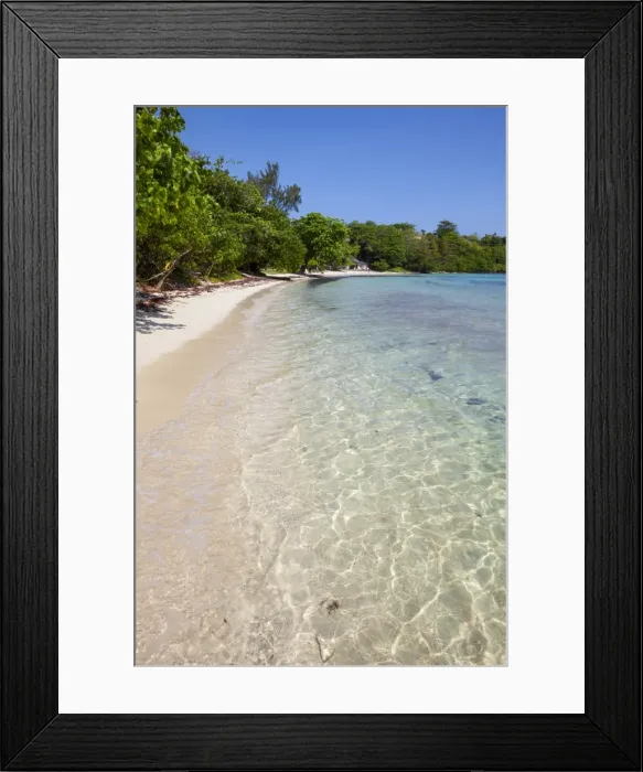 Framed Print : San San Beach, Jamaica, West Indies, Caribbean, Central America Framed Print : San San Beach, Jamaica, West Indies, Caribbean, Central America