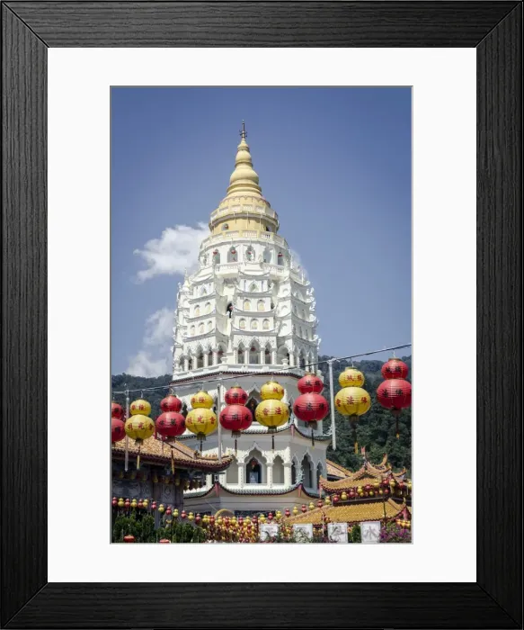 Framed Print : Kek Lok Si Temple during Chinese New Year period, Penang, Malaysia, Southeast Asia, Asia Framed Print : Kek Lok Si Temple during Chinese New Year period, Penang, Malaysia, Southeast Asia, Asia