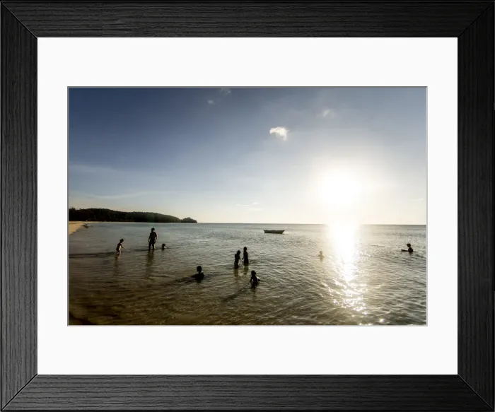 Framed Print : Children play on Simpang Mengayau beach, an emerging eco tourism destination in the Tun Mustapha Park, Malaysian Borneo, Malaysia, Southeast Asia, Asia Framed Print : Children play on Simpang Mengayau beach, an emerging eco tourism destination in the Tun Mustapha Park, Malaysian Borneo, Malaysia, Southeast Asia, Asia
