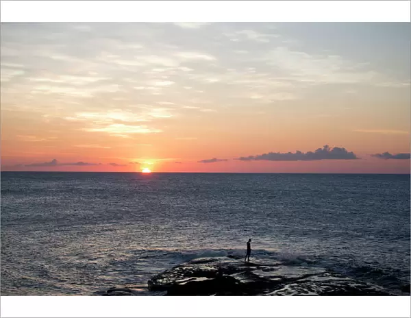 The Tip of Borneo at sunset, a must stop for visitors to Kudat. Sabah, Malaysian Borneo, Malaysia, Southeast Asia, Asia